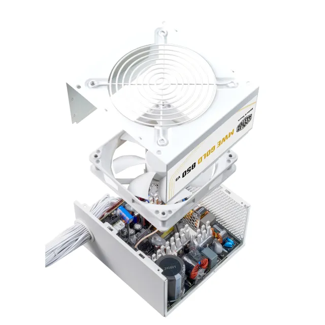 【Cooler Master 酷碼】MWE GOLD 850W V3 ATX3.1 直出線 金牌 850w 電源 白色(MWE GOLD 850W V3 ATX3.1)