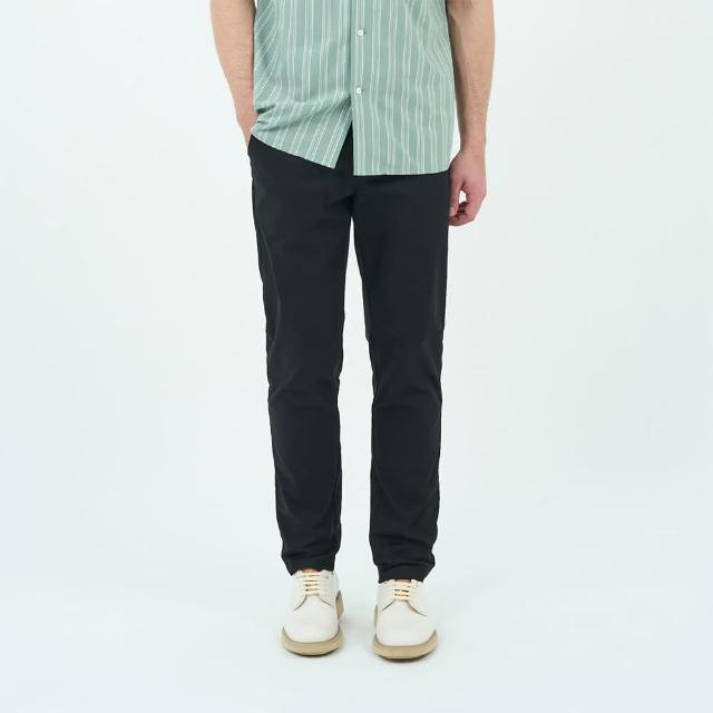 【GIORDANO 佐丹奴】男裝竹原涼感長褲 Bamboo Cool系列(09 黑色)