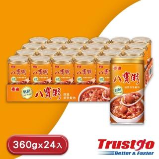 【美式賣場】泰山 低糖八寶粥360克 X 24入/箱
