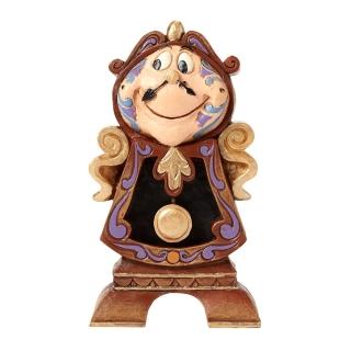 【Enesco】精品雕塑 Disney 迪士尼 美女與野獸 時鐘管家葛士華居家擺飾