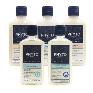 【PHYTO 髮朵】能量洗髮精250ml 多款可選(國際航空版)