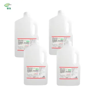 【醫強】75%酒精液 4桶組(4000ml/桶 防疫清潔)