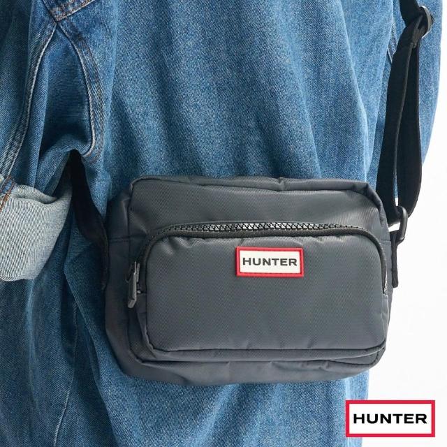 【HUNTER】尼龍側背包(灰藍色)