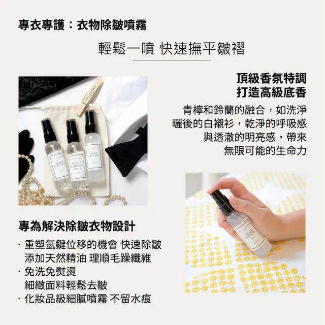 【THE LAUNDRESS】衣物除皺噴霧 100ml(Classic 經典香氛)