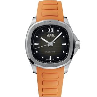 【MIDO 美度 官方授權】MULTIFORT TV 先鋒 大日期機械錶-40mm 禮物(M0495261708100)