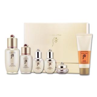 即期品【WHOO 後】重生秘帖寵愛限定禮盒（重生秘帖50ML+20ML+重生水25ML+重生乳25ML+重生霜10ML+洗顏乳100M