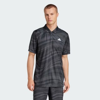【adidas 愛迪達】CLUB TENNIS CLIMACOOL 短袖POLO衫(JD5426 男款 運動上衣 網球POLO衫 黑色系)