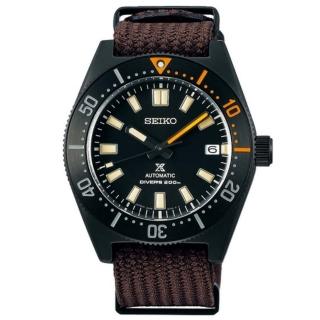 【SEIKO 精工】Prospex系列 黑潮系列1965年現代詮釋版潛水機械錶-黑標/40.5mm(SPB253J1/6R35-01T0B)