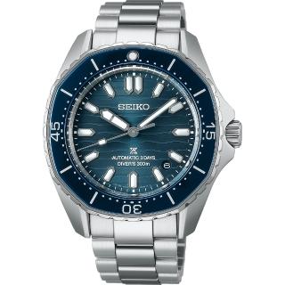 【SEIKO 精工】Prospex系列 多邊形潛水機械錶-黑標/41.3mm(SPB483J1/6R55-00J0B)