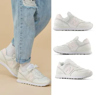 【NEW BALANCE】NB 復古鞋/運動鞋_WL574FJ2-B_女性_奶油粉_緞帶鞋帶