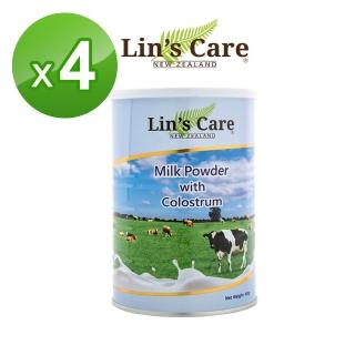 【Lin’s Care】紐西蘭高優質初乳奶粉450gx4罐