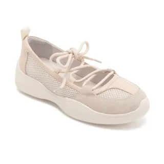 【Easy Spirit】繞帶厚底休閒娃娃鞋 DACIA(粉色)