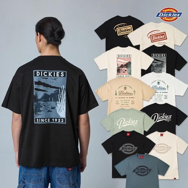 【Dickies】男女款沙漠風景/Logo短袖T恤(多款任選)