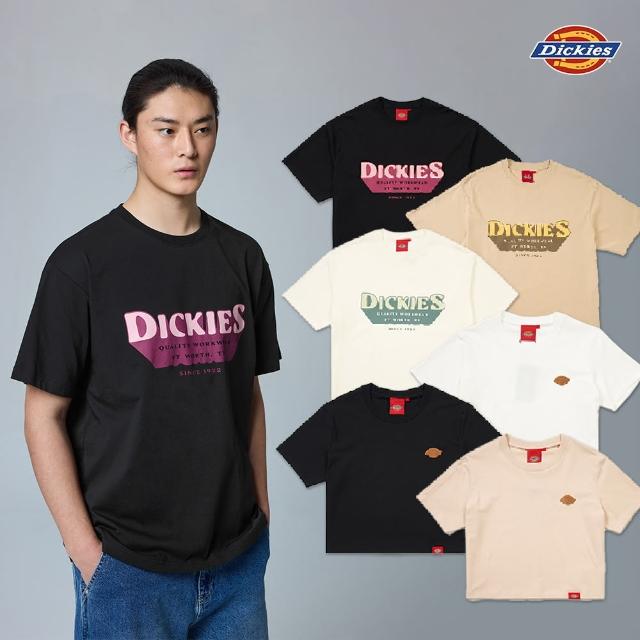 【Dickies】男女款立體Logo短袖T恤/短版T恤(多款任選)