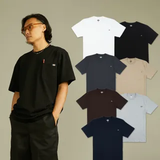 【Dickies】男女款重磅胸前口袋短袖T恤(多款任選)