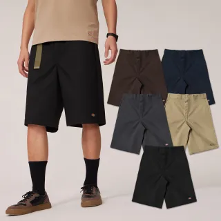 【Dickies】男款42283多功能口袋寬版短褲(多款任選/工裝褲)