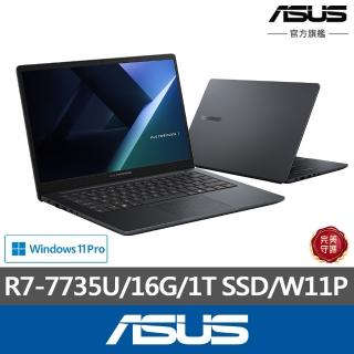 【ASUS 華碩】BM1403CDA-0171A7735U 14吋商用筆電(R7-7735U/16G/1T SSD/Win11P)