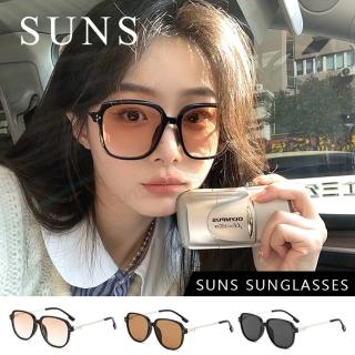 【SUNS】韓版ins高階復古墨鏡 明星款墨鏡 網紅抖音款 高質感金屬框 G30(抗UV400/檢驗合格)