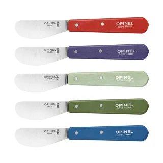 【OPINEL】No.117 法國彩色不銹鋼抹刀系列(多色可選單支販售)