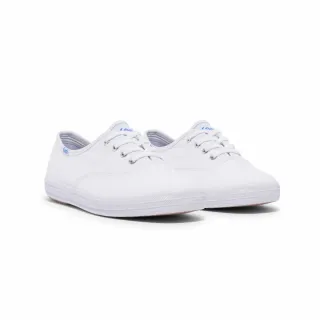 【Keds】CHAMPION 品牌經典帆布鞋小白鞋(9191W110002 WF34000)