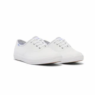 【Keds】CHAMPION 經典皮革休閒鞋小白鞋-白(9191W110015)