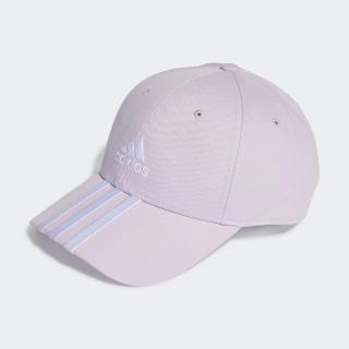 【adidas 愛迪達】帽子 運動帽 棒球帽 遮陽帽 BBALL 3S CAP CT 紫 IR7877