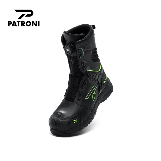【PATRONI】護神靴 SF2409 防水速旋鈕絕緣安全鞋(高筒 快旋鈕 工作鞋 防水鞋)