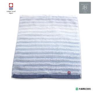 【Marushin 丸真】日本製今治『創』無撚系手巾 Star Plus Blue(日本毛巾/今治毛巾/無撚系/吸水/快乾)
