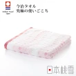 【日本桃雪】日本製原裝進口今治毛巾超值4入組(今治小花毛巾x2+今治水泡泡毛巾x2)