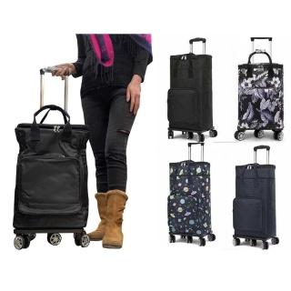 【SNOW.bagshop】拉桿袋保溫冷分離大容量(可壓扁省空間360度轉尼龍布同19寸箱)