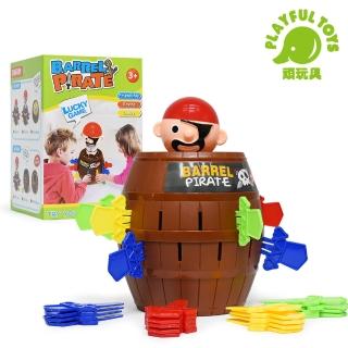 【Playful Toys 頑玩具】27cm大海盜桶(多 人 桌 遊 推薦 危機一發 運氣考驗)