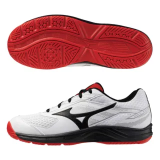 【MIZUNO 美津濃】網球鞋 男鞋 運動鞋 3E寬楦 BREAK SHOT 黑白 61GA254162