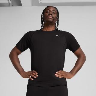 【PUMA】短袖上衣 男 歐規 VELOCITY TRIBLEND 黑 52660301