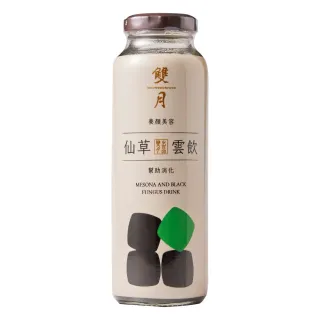 雙月食品社-仙草雲飲禮盒4盒(共24瓶;240gX6瓶/盒;仙草黑木耳飲;送禮推薦)
