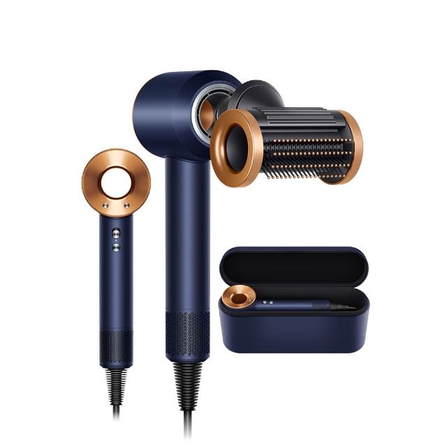 Dyson戴森 HD15 專業吹風機,藍色系設計,產地馬來西亞,主機尺寸輕巧僅245 x 78 x 97mm,重量800g,便於攜帶。四段溫度三段風速控制,搭載負離子及溫控技術,搭配冷風功能,減少毛躁順滑護髮。標準配件包含集中吹嘴、速乾護髮吹嘴、可拆式特殊吹嘴;其他配件如二合一抗毛躁順髮吹嘴、柔和乾髮吹嘴、順髮吹嘴、造型集風吹嘴及精美禮盒。1400W功率,110V電壓,BSMI許可R31692,享2年保固。專為注重髮質使用者打造,專業造型吹乾一機搞定。 Dyson戴森 HD15