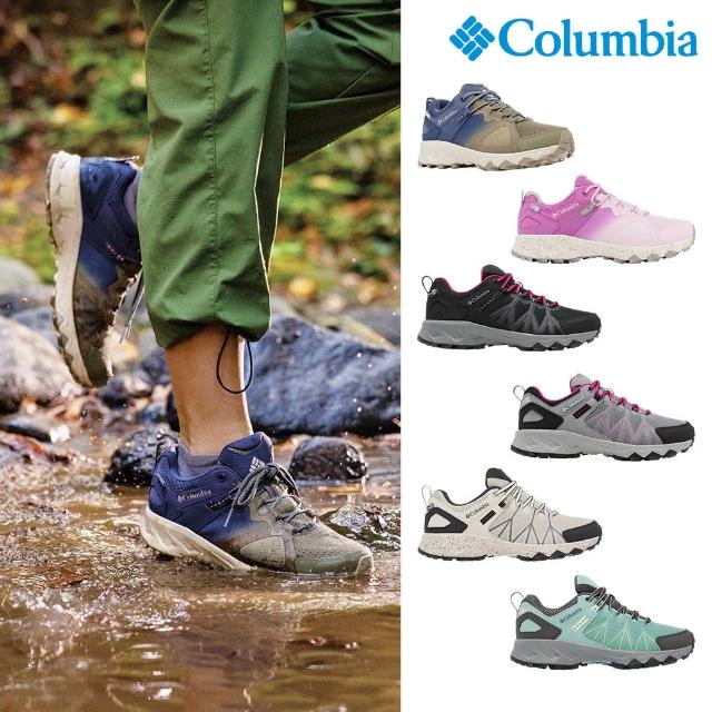 【Columbia 哥倫比亞】男女款-OD防水健走鞋(多色可選)