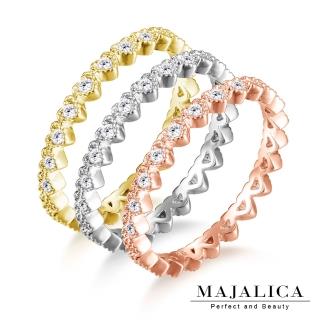 【Majalica】純銀戒指．防小人尾戒．新年禮物(金色)