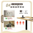 【IHouse】台灣製 100cm工學電動升降桌/兒童書桌/辦公桌/書桌/站立桌/電腦桌/成長桌