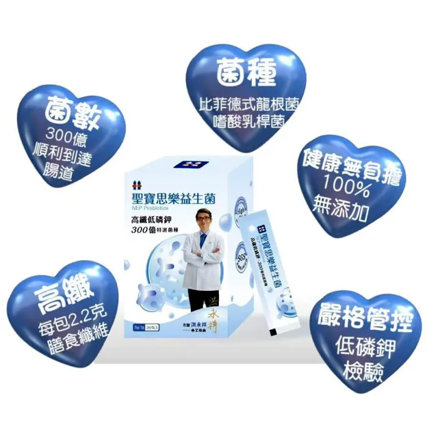 【聖寶思樂】益生菌(聖寶思樂洪永祥益生菌)