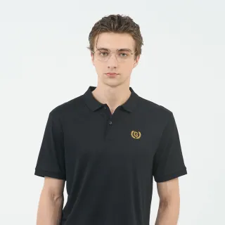 【GIORDANO 佐丹奴】男裝短袖POLO衫 Liquid Touch系列(09 標誌黑)