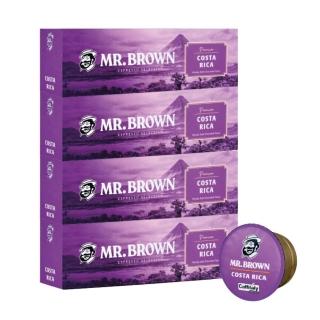 【MR.BROWN 伯朗】哥斯大黎加義式咖啡膠囊x4盒(10入/盒)