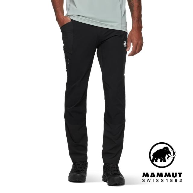 【Mammut 長毛象官方直營】Ducan Pants Men 輕量耐用健行長褲 黑色 男款 #1022-02490