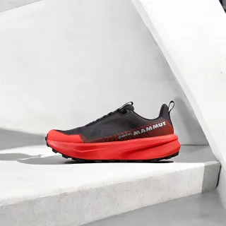 【Mammut 長毛象官方直營】Aenergy Mtn Low GTX 防水低筒越野健行鞋 男款 黑/經典紅 #3030-05300