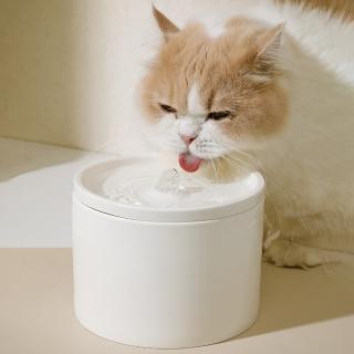 【Ancoy】智慧過濾寵物飲水機 大容量自動迴圈寵物活水機 狗狗貓咪餵水器 飲水器/喝水器 1L