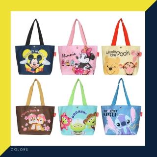 【HOOK 樂鉤生活】Disney 迪士尼OUTDOOR聯名款卡通造型手提袋(米奇 米妮 小熊維尼 史迪奇 三眼