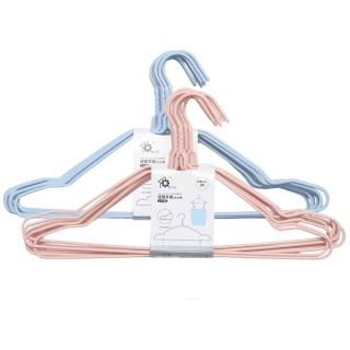 【生活King】女士用浸塑衣架-39cm/三角衣架(10入)