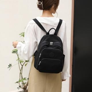 【MoonDy】後揹包 女後揹包 防水後揹包 輕量後揹包 防潑水女後揹包 尼龍後揹包 韓國後揹包 日