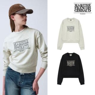 【MARITHE FRANCOIS GIRBAUD】官方旗艦 女版 塗鴉經典LOGO短版大學TEE MFG(多款任選)