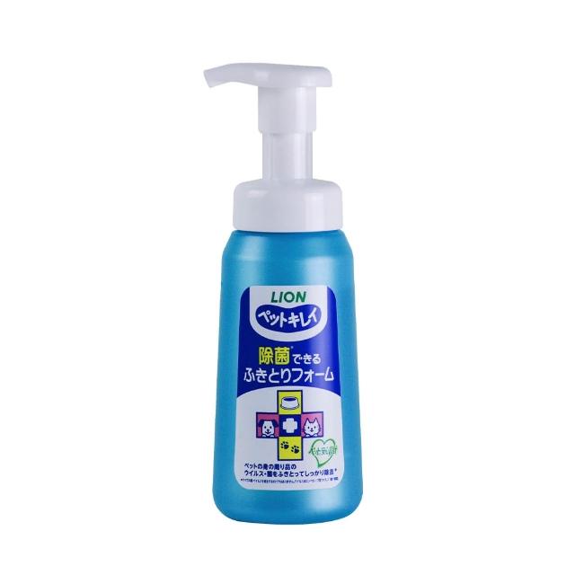 【LION 獅王】PET綺麗系列 犬貓身體/周邊潔淨慕斯 250ml