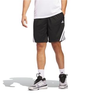 【adidas 愛迪達】運動短褲 3-STRIPES SHORT 男 - JI7576